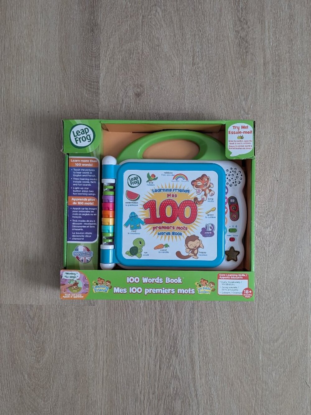 NWT - LeapFrog Learning Friends 100 Words Book